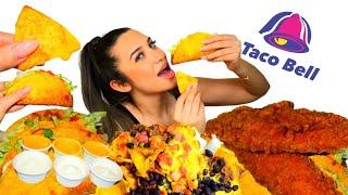 ASMR TACO BELL CRUNCHBOX ,CRUNCHY CHICKEN STRIP ,CHEESE AND SOUR CREAM (no talking)MUKBANG