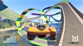 GTA 5 Online -Mind Blowing Race  Who Made This Race is a genius