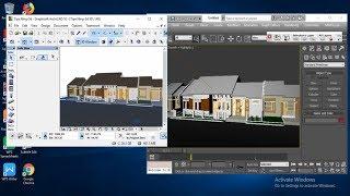 Tutorial export 3d model house from archicad to 3ds max