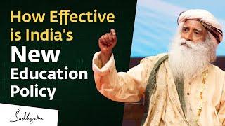 Sadhguru on India’s New National Education Policy