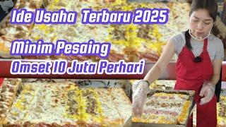 IDE USAHA TERBARU 2025 !! OMSET 10 JUTA PERHARI BELUM BANYAK PESAING #STREETFOOD #idebisnis