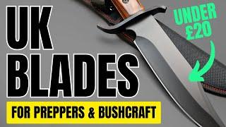 My SURVIVAL & Bushcraft Knifes As A Prepper In The UK