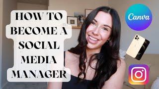 HOW TO BECOME A SOCIAL MEDIA MANAGER | getting started, finding clients, tips, and more!