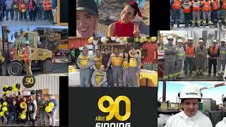 Celebrando nuestros 90 años desde los distintos rincones de Finning Sudamérica