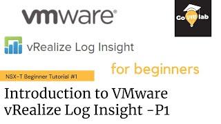 Lecture 1. Introduction to vRealize Log Insight Dashboard: Step by Step Tutorial