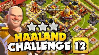 Easily Beat the Impossible Final - Haaland Challenge #12 (Clash of Clans)