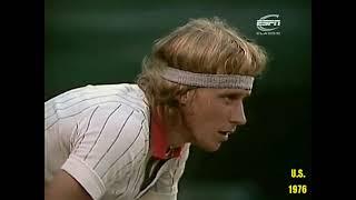 Jimmy Connors v Bjorn Borg U. S. Open 1976 Final