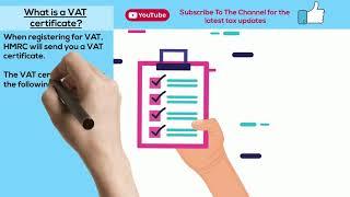 What is a VAT certificate? - UK VAT Registration - Easy Guide