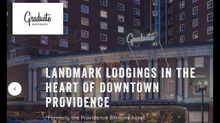 Graduate Hotel Providence RI May 2019 Review