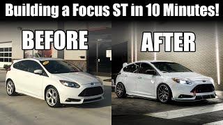 Building a Focus ST in 10 Minutes! - *HUGE TRANSFORMATION*