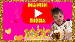 1000 ПIДПИСНИКIВ НА КАНАЛI MAMIN RISHA!!! YouTube️ПОДАРУНОК ТОРТ