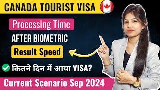 Current Scenario of Canada tourist visa | #canadavisa | processing time after biometric in 2024