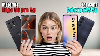 Motorola Edge 50 Pro Vs Samsung Galaxy A25 || Full Comparison ? Which one is Best?