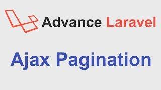 Ajax Pagination Advance Laravel