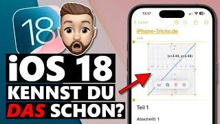 iOS 18 - Kennst du schon DIESE Funktionen? 