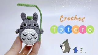 Crochet Totoro | Totoro Keychain Amigurumi | Móc Móc Khoá Totoro