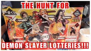 THE HUNT FOR DEMON SLAYER LOTTERIES!!!