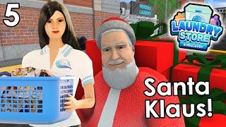 UPDATE BARU 2.1! ADA CERITA SANTAKLAUS!  | LAUNDRY STORE SIMULATOR #5