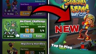  NO FLOOR CHALLEGE - PLANT INVASION | Subway Surfers 2023 | NEW GAMEMODE! 