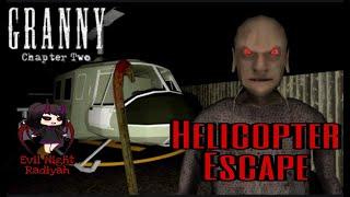 Granny Chapter 2- Helicopter escape|Full Gameplay||Evil Night Radiyah