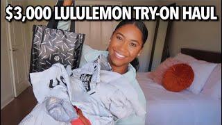 HUGE lululemon try-on haul!