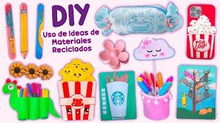 10 IDEAS HAZLO TU MISMO - USO DE IDEAS DE MATERIALES RECICLADOS – FÁCIL Y BARATO