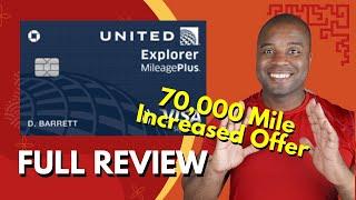 The UNITED EXPLORER CARD  |  Full Review  |  BIG Increased Sign Up Offer!!!