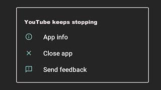 How To Fix YouTube App Keeps Stopping Error in Android Phone