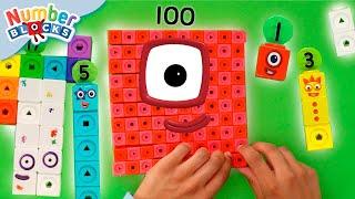 Let's Build Numberblocks 1 to 100 - DIY | Learn to Count with Toy Play  | Numberblocks