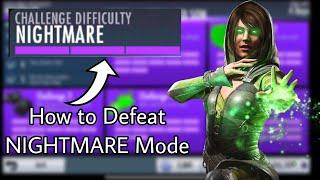 Injustice Mobile- How to Defeat NIGHTMARE Mode (Guide)