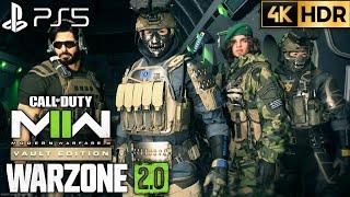 PS5 CALL OF DUTY WARZONE 2 Battle Royale Squad Oni Gameplay 4K 60FPS HDR | WARZONE 2 PS5 Gameplay 4K