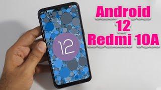 Install Android 12 on Redmi 10A (AOSP) - How to Guide!