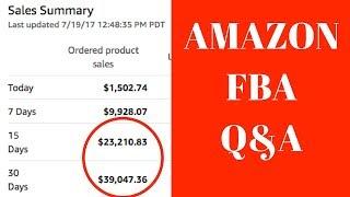 AMAZON FBA & AFFILIATE MARKETING Q&A WITH TANNER J FOX