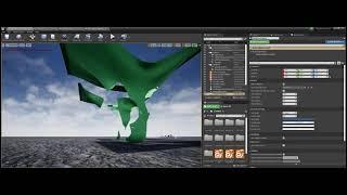 VAT Cloth Simulation test Unreal and Houdini