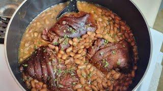 Pinto Beans and Smoked Ham Hocks