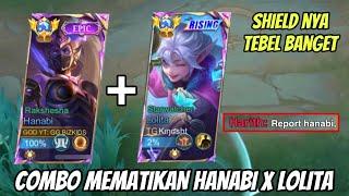 COMBO HARAM HANABI X LOLITA! MUSUH SAMPEK KENAK MENTAL - BEST BUILD TERSAKIT 2025 - MLBB