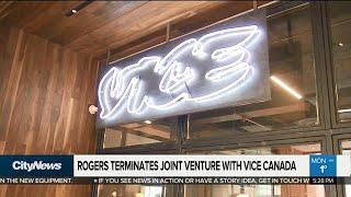 Business Report: Rogers terminates joint venture with Vice Canada