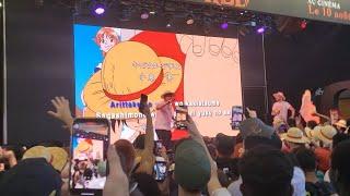 One Piece Fans Singing We Are! // Japan Expo 2022