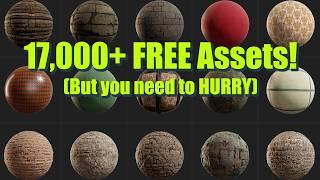 Your Last Chance to Claim 17,000+ FREE Assets