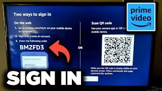 How to Sign In to Prime Video on Smart TV (2024) - How to Watch Amazon Prime Video on TV