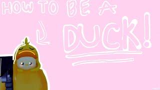 How to be a duck in berry avenue (read description pls)