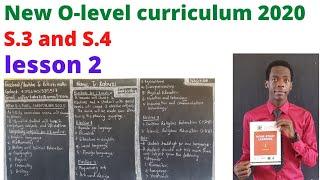 New curriculum: S.3 and S.4 compulsory and electives subjects..........#africastruggle