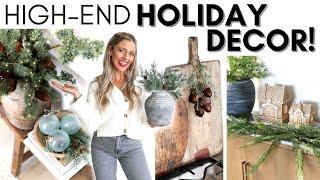 HIGH-END HOLIDAY DECOR || AT HOME SHOP WITH ME AND HAUL || CHRISTMAS DECOR IDEAS || 2023 CHRISTMAS