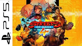 Streets of Rage 4  (2020) - PS5 | FULL GAME | 4K60ᶠᵖˢ