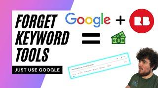  STOP USING KEYWORD TOOLS  - Using Google Search Operators to find Redbubble Keyword Trends