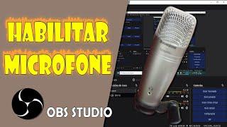 Habilitar Microfone no OBS Studio