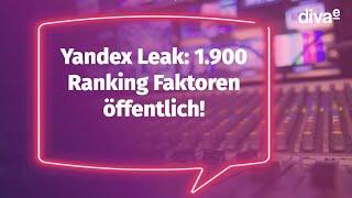 Großer Leak bei YANDEX freut SEOs: Mehr als 1.900 Ranking-Faktoren öffentlich