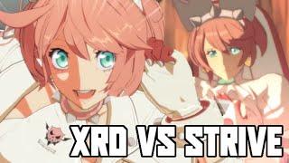 Elphelt Valentine: Xrd vs Strive [Character Moveset Comparison]