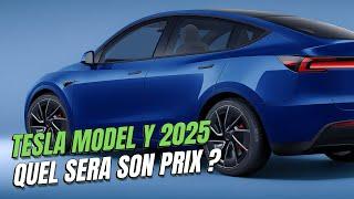 PRIX de la TESLA MODEL Y 2025 JUNIPER : mon estimation !