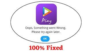 Fix Hungama Play Oops Something Went Wrong Error. Please Try Again Later Problem Error Solved